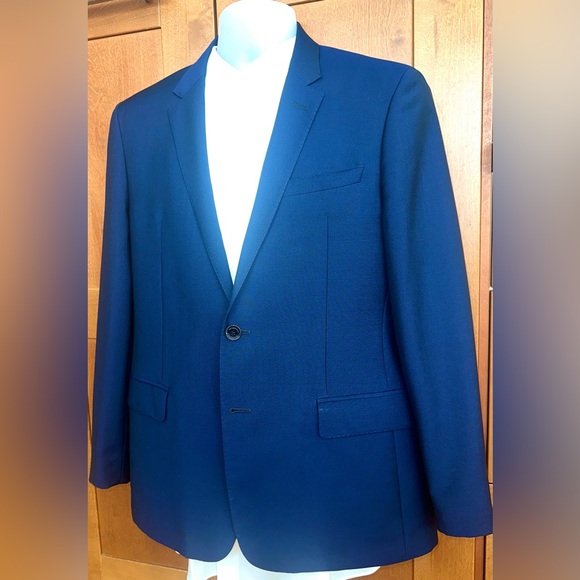 Burberry Milbury Navy Full Suit- 2 Piece. EU: 50R. Good Condition. - Picture 2 of 14